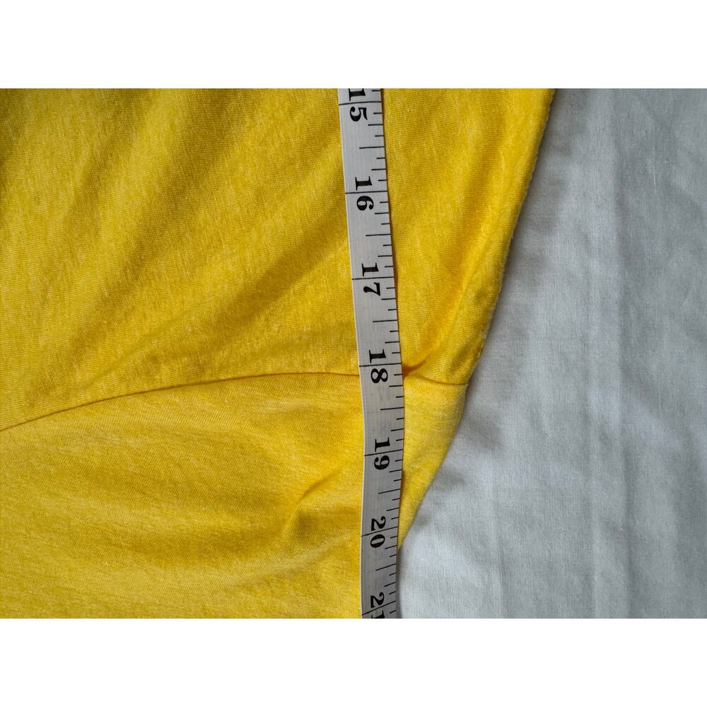 Bella Canvas The ZA Squad Yellow Graphic Tee Men XL Pizza Casual Shirt - Picture 6 of 9
